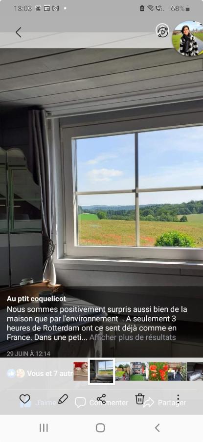 Au Ptit Coquelicot Villa Houyet Eksteriør billede